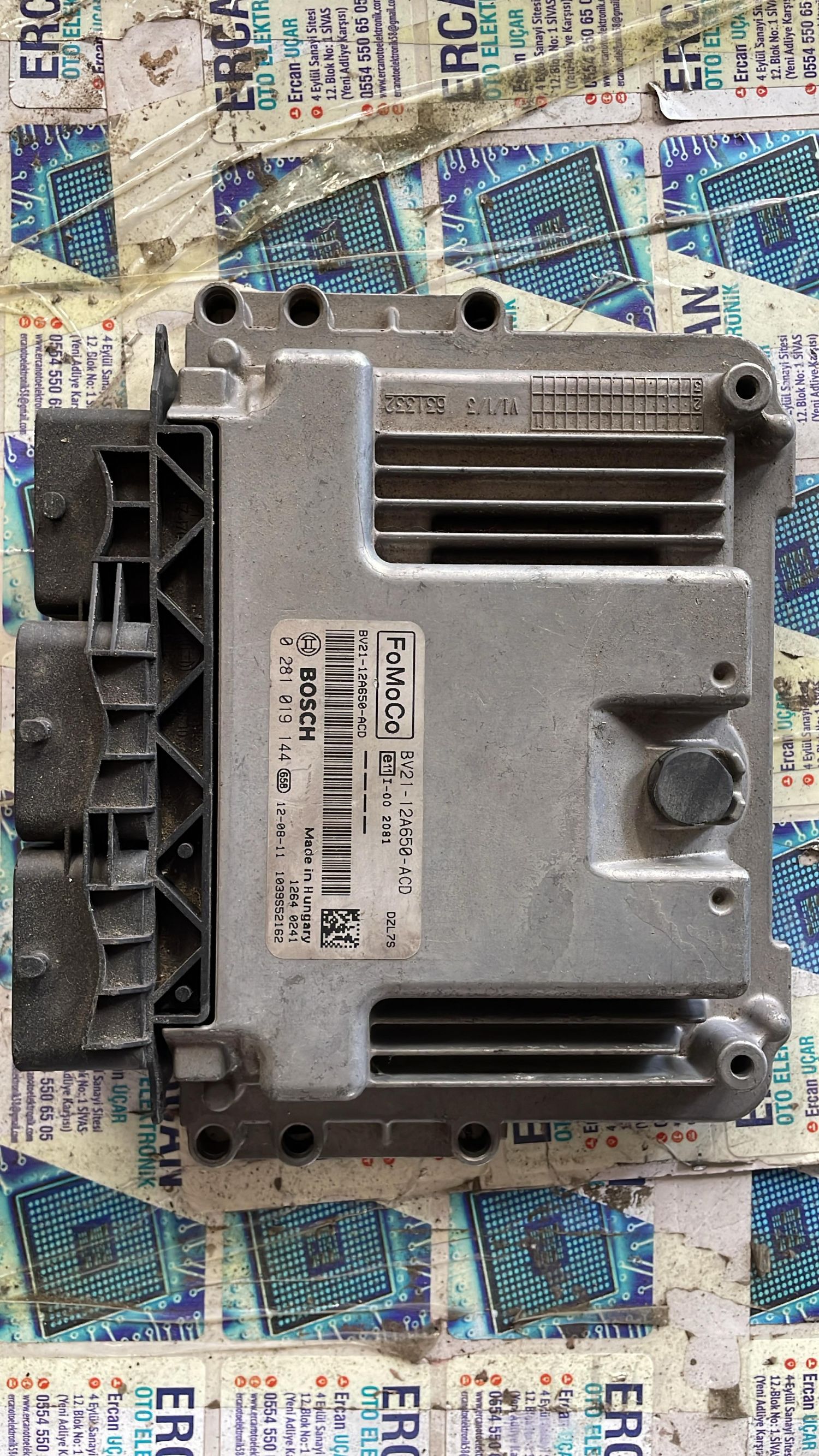 BV2112A650ACD Ford Fiesta 1.4 Motor Beyni 